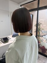 ログ(log)&nbsp;ニュアンスパーマ　髪質改善カラー　顔まわり　レイヤー　艶髪