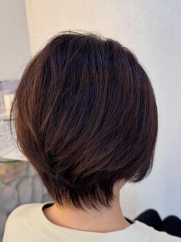 リバース(Reverse)の写真/白髪をカバーしつつ髪質改善♪トステアカラーで、しなやかな手触りと輝くツヤ髪へ！♪
