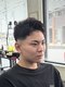 クラウン(CROWN)の写真/清潔感のある似合わせスタイルをプロデュース。フェードカットやウェットな質感のパーマも*