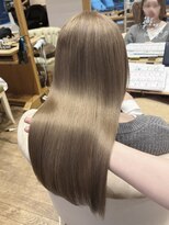 バイオレット 表参道店(Violet) まろやかベージュカラー(ブリーチ1~2回)