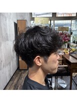 アンリエラ(Unliera) 癖を活かしたメンズマッシュ