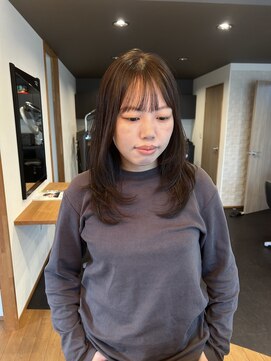 ビギ(BIGI) 毛先レイヤー