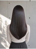 艶髪ロング/髪質改善縮毛矯正/暗髪
