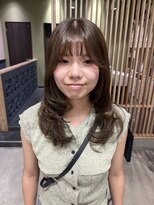ジンカ(JINKA)&nbsp;ミディアムレイヤースタイル
