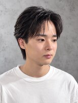 アウル 心斎橋(owl) 【フェザーショート】センターパート/フェザーパーマ/men's