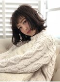 cie hair.オシャレ,波巻き,透明感,ラフ,カジュアル,スタイル