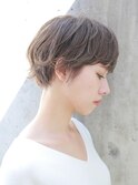 [Ravo]無造作ショート　ハイトーングレージュ