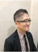 白髪ベリーショート刈り上げツーブロック清潔感◎<理容室>