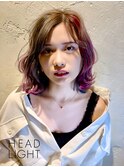 透け感たっぷりなミルクティー×シースルーカラー