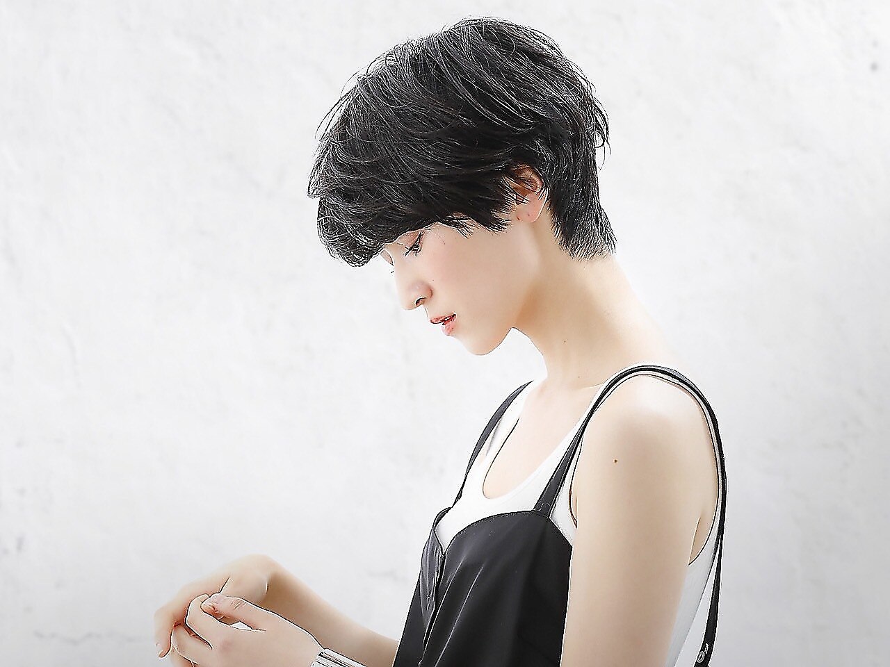 カット＋リタッチカラー◎白髪◎透明感◎￥7500／フル＋1000