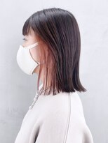 アルバム 銀座(ALBUM GINZA)&nbsp;インナーピンクオレンジ_くびれヘアビタミンカラー_ba335271