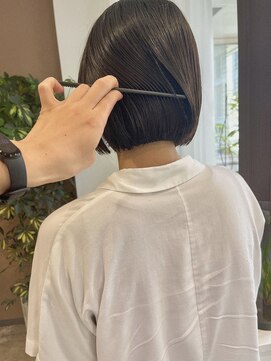 インビテーション 名古屋(invitation) #シンプルボブ