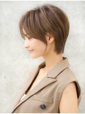 前髪なし大人ショート20代30代40代【AIN.表参道】川原大地