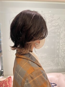 ラシェンテ リセ 西宮北口(La Sente Lycee) 10代20代30代40代オススメスタイル小顔ウルフショートボブ