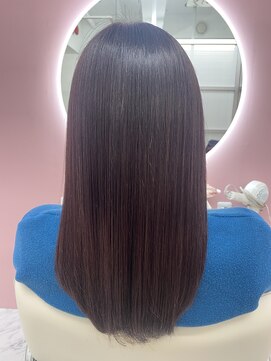 ビンナ(BINNA) 美人ストレート。艶々ピンクブラウン♪