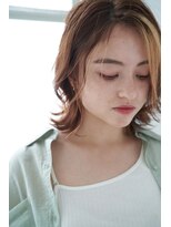 ワンポイントインナーカラーでイメチェン ミディ 自由が丘　JYO