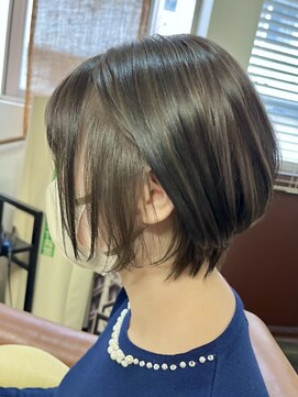 グリー ヘアープロデュース(Gree hair produce) 【Gree金子】ショートボブ/アンブレラカラー/アッシュベージュ