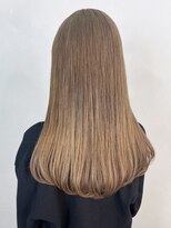 アイティーバイアルバム 北千住店(IT by ALBUM)&nbsp;くすみベージュ_グレーベージュレイヤーロング_ba426041