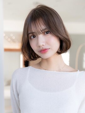 イオ 本厚木(io) 20代30代大人かわいい似合わせカット韓国ボブ前髪イメチェン