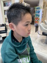 アッシュ 仙川店(Ash)&nbsp;キッズカット　オシャレスポーツ刈り　ソフトツーブロック