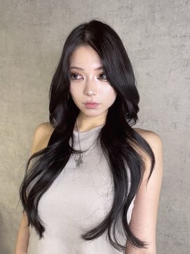 リンクエン(Link enn) 【ハッシュカット】ハイレイヤーカット/小顔カット/韓国/黒髪