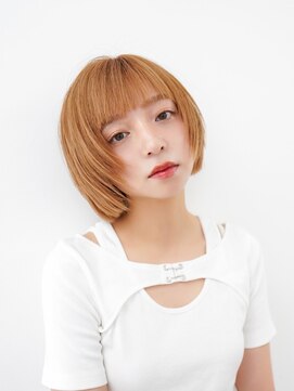 ラフィスヘアー シャルム 渋谷店(La fith hair charme) 【La fith】切りっぱなしボブ×レイヤーカット×ケアブリーチ