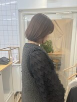 シロコウベ(shiro.kobe)&nbsp;・BOB + brown color・