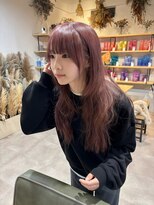 リト(riTo)&nbsp;20代暗めカラーデザインカラーロングオリーブグレージュベージュ