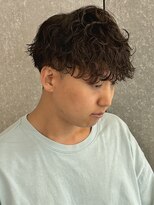 ニアウ 太田店(Niau)&nbsp;ソフトツイスト波巻きスパイラルパーマメンズパーマ群馬太田眉毛