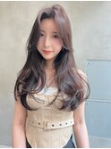 【Lloyd 大宮】パープルブラウン×韓国風くびれ巻き