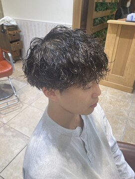 ネオリーブカップ 町田店(Neolive capu) メンズ波巻きパーマ