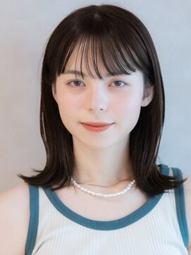 ガーデンヨコハマエスト(GARDEN YOKOHAMA est) メルティーカラー　似合わせカット　ロブ