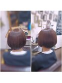 ショートボブスタイル