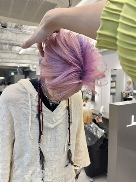 ロテ 名古屋 名駅店(Lote.) イメチェン/ホワイトブロンド/外ハネボブ/美髪/名古屋