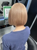ヘアサロン ドット トウキョウ カラー 町田店(hair salon dot. tokyo color) ホワイトブロンド/外ハネボブ/ブルーブラック/ワイドバング/町田