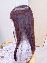 美容室 ジョイフル&well1.&nbsp;ピンクカラー（艶髪）