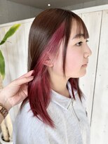 ルアナ(Luana.)&nbsp;【　倉敷/中島/ Luana.  】インナーカラーピンク