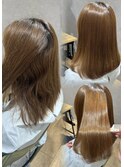 髪質改善ストレート