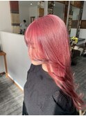 pink × black