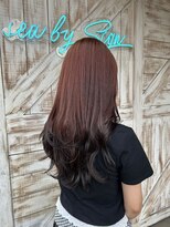 シーバイサイン(sea by Sign)&nbsp;グラデーションカラー/オレンジブラウン/暖色カラー