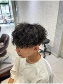 似合わせカット×ツイストスパイラルパーマ
