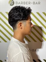 バーバーバー 四谷(BARBER-BAR)&nbsp;ビジネス爽やかニュアンスパーマスタイル