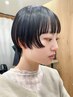 《前髪のクセが気になるあなたに》骨格補正カット+髪質改善前髪ストレート