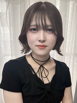 アルノー 博多口店(Arno)&nbsp;【Arno】チョコレートブラウン/くびれボブ/韓国風ヘアー/博多