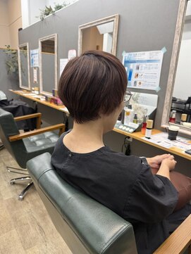 エニー 四条大宮(aNy) すっきりショートマッシュ