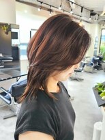 エイス 梅田 中津(Ace)&nbsp;レイヤーカット　ブラウンカラー