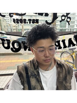 ゴートファミリー 川口(G.O.A.T FAMILY) 6ミリツーブロ　スパイキーショート風