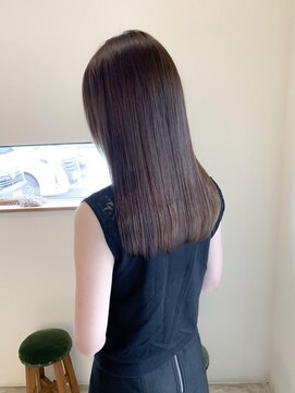 ニクス フリー ウエストバーン(nix free WB) 秋の大人艶◎髪質改善ロング×暗めカラーで美髪に