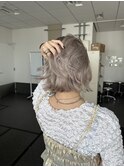 ハイトーンカラー×ナチュラルボブ/小倉