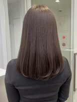 ウル 表参道(HOULe)&nbsp;バイカルテ レイヤー 髪質改善  ベージュ 酸熱トリートメント